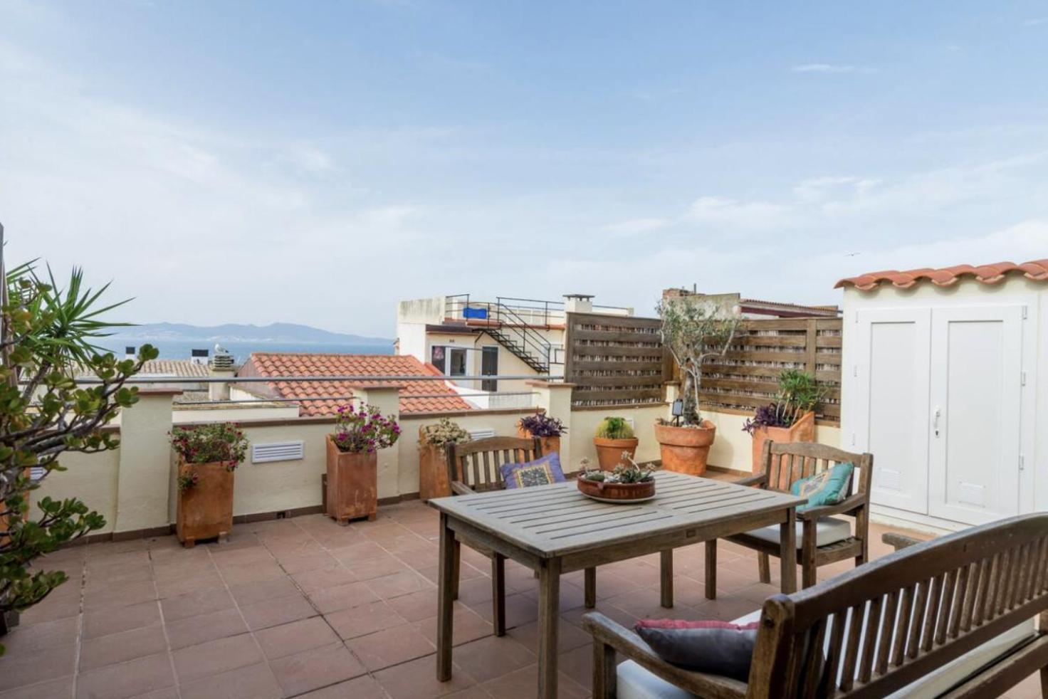 Ferienwohnung Vive Tu Vida Sonada Delante Del Mar L' Escala Exterior foto